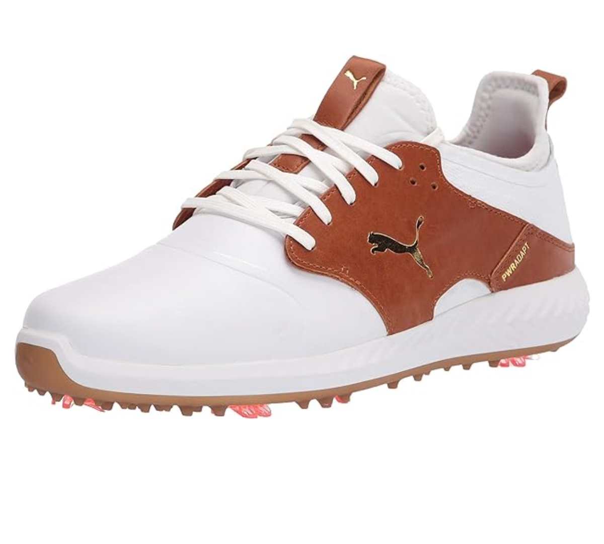 PUMA Men's Ignite Pwradapt Caged Crafted Golf Shoe