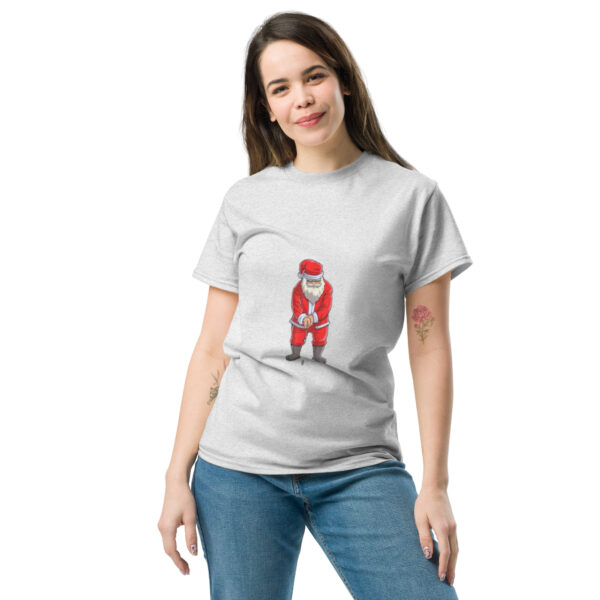 Santa Claus classic tee for golfer